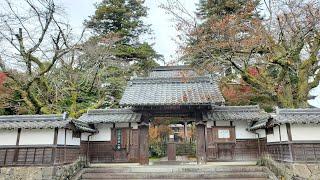 Walking Tour Of A Beautiful Temple In The Japanese Countryside- HD