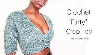 Crochet Deep V Top