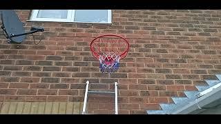 How to DIY - Basketball ring  / hoop installation on Brick wall / how to drill holes on brick /Bolts