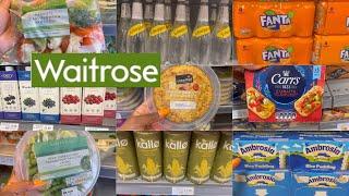 WAITROSE FOOD STORE LONDON, NEW IN WAITROSE, NEW FINDS WAITROSE UK, VLOG, HAUL