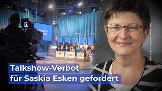 Talkshow-Verbot für Saskia Esken (SPD) gefordert