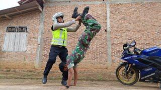 Awalnya Dihina Miskin dan Ditilang,Ternyata Anggota TNI