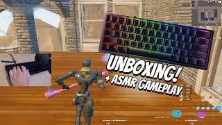 Razer Huntsman Mini Unboxing  Fortnite ASMR Gameplay (Clicky Optical Switches)