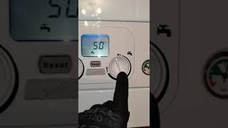 Baxi Main eco compact combi - how to use