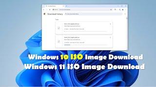 Windows 10 (22H2) and Windows 11 (24H2) ISO images Direct from Microsoft server