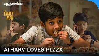 Atharv and his love for pizza  | The Family Man | Prime Video India