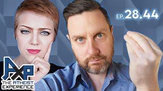 The Atheist Experience 28.44 with Johnny P. Angel and Sydney Davis Jr. Jr.