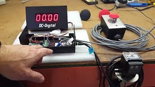 DC-10T-UP-PKG (Process Timer All-In-One Display with Sensor and Remote Reset)