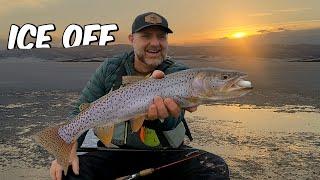 Kayak Fishing For BIG Trout at Strawberry Reservoir; Ice Off 2025