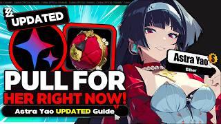 IS SHE BAIT?! The UPDATED BEST Guide to Astra Yao (Teams/Disk/W-Engine) - Zenless Zone Zero