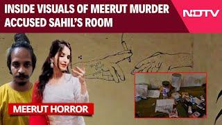 Meerut Murder News | Inside Meerut Accused Sahil's Room Where They Took Drugs