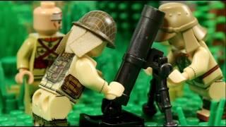 WW2 Pacifc battle. LEGO ANZAC frontline - ALL PARTS TOGETHER