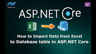 How to Import data from Excel File to Database Table in ASP.NET Core