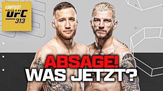 JUSTIN GAETHJE OHNE GEGNER! WER springt in NUR 2 WOCHEN EIN?