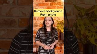 How to remove background from photo in Canva on mobile phone | Ritika AI | Hindi