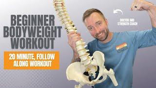 Beginner Bodyweight Workout For Joint Pain And Arthritis | 20 Minute, Follow Along Workout