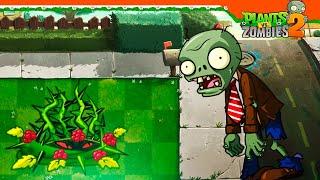  НОВОЕ РАСТЕНИЕ КУСТ ЕЖЕВИКИ ИМБА!  Plants Vs Zombies 2 (Растения против Зомби 2) Прохождение