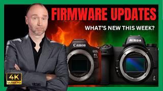Nikon Firmware Drops—Canon Rumors Grow