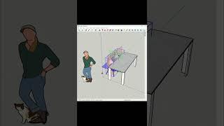 MIRROR SKETCHUP 2023 #shorts