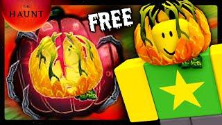 THE HAUNT! FREE ACCESSORY! HOW TO GET Star Smashed Pumpkin! (ROBLOX)