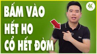 HO LÂU NGÀY - CỔ NHIỀU ĐỜM Chỉ Cần Làm Theo 5 Phút Là Đã Thấy Giảm Hẵn | TCL