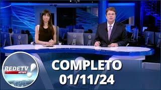 RedeTV News (01/11/24) | Completo