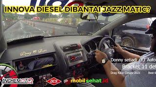 YT AUTO SERVICE | Blacky bantai Innova diesel di drag race kelas 11 detik