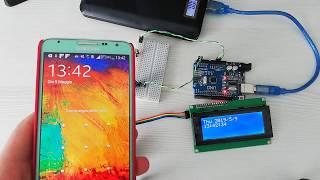 How to use  DS1307 RTC with Arduino   and lcd 20x04 I2C DIY