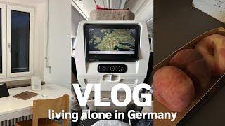 [vlog] (eng)  Living alone in Germany | From entering Germany to dormitory room tour