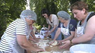 Настоящее грузинское застолье в санатории «Сосновая роща»