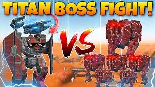  1vs6 ARTHUR VS SHELLS ARMY TITAN BOSS FIGHT! SKIRMISH CONCEPT || WAR ROBOTS ||