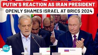 Putin Claps After Iran President's BRICS 2024 Speech Calls Out Israel, Pushes For De-dollarisation