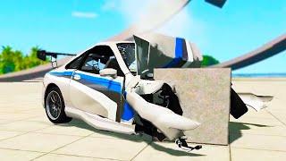 I finally got a car and crashed it | BeamNG Drive