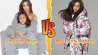 North West (Kim Kardashian's Daughter) VS Blue Ivy Carter Transformation 2024  From Baby To Now