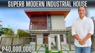 House Tour 349 | Superb Modern Industrial House and Lot For Sale in BF Homes, Paranaque City