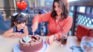 فاجأت نور بعيد ميلادها باليوم الغلط‍️ردة فعلها 