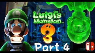 Luigi's Mansion 3 [ENG/ESP] - Walkthrough - Part 4 - Climbing the Nightmarish Hotel