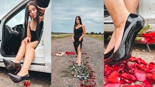 CRUSH || Crushed 101 roses with high heels