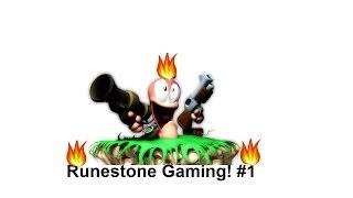 Worms revolution let's play pt1. Runestone Gaming.