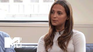 ‘Ex Machina’ Star Alicia Vikander Talks Respecting Transgender Issues w/ Eddie Redmayne | MTV News