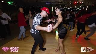 Fadi Fusion & Barbara Aquino (Yamulee) | social dancing @ Antwerp Diamond Salsa Congress