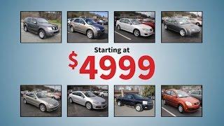 Used Cars in Greensburg Starting at $4,999