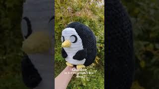 Gunter #crochet #amigurumi #plushies #smallbusiness #crafts #diy #handmade #adventuretime #landofooo