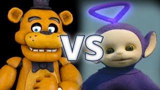 FNAF Vs Teletubbies - Epic Battle - Left 4 dead 2 Gameplay (Left 4 dead 2 Custom Skin mods)