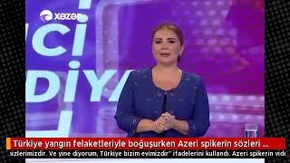 Azerbaycan'da Hazar TV sunucusunun Türkiye hakkında söyledikleri tüyleri diken diken etti #SonDakika