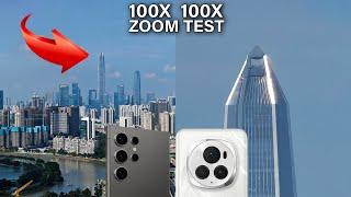 Honor Magic 6 Pro vs Samsung Galaxy S24 Ultra Live Zoom Test