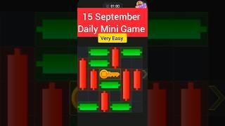 15 September Mini Game | Daily Cipher Code | Hamster kombat Daily mini game | Today's Cipher Code