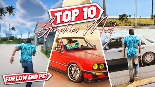 10 Best Graphics Mod To Make GTA Vice City Ultra Realistic | For Low End Pc