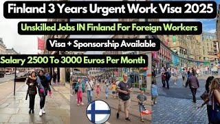 Finland 3 Years Work Visa 2025,Finland VFS Appointment Booking,Finland Work Permit Visa 2024,Finland