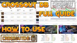 How to use Crossoutdb - Crossoutdb Full Guide - Crossout